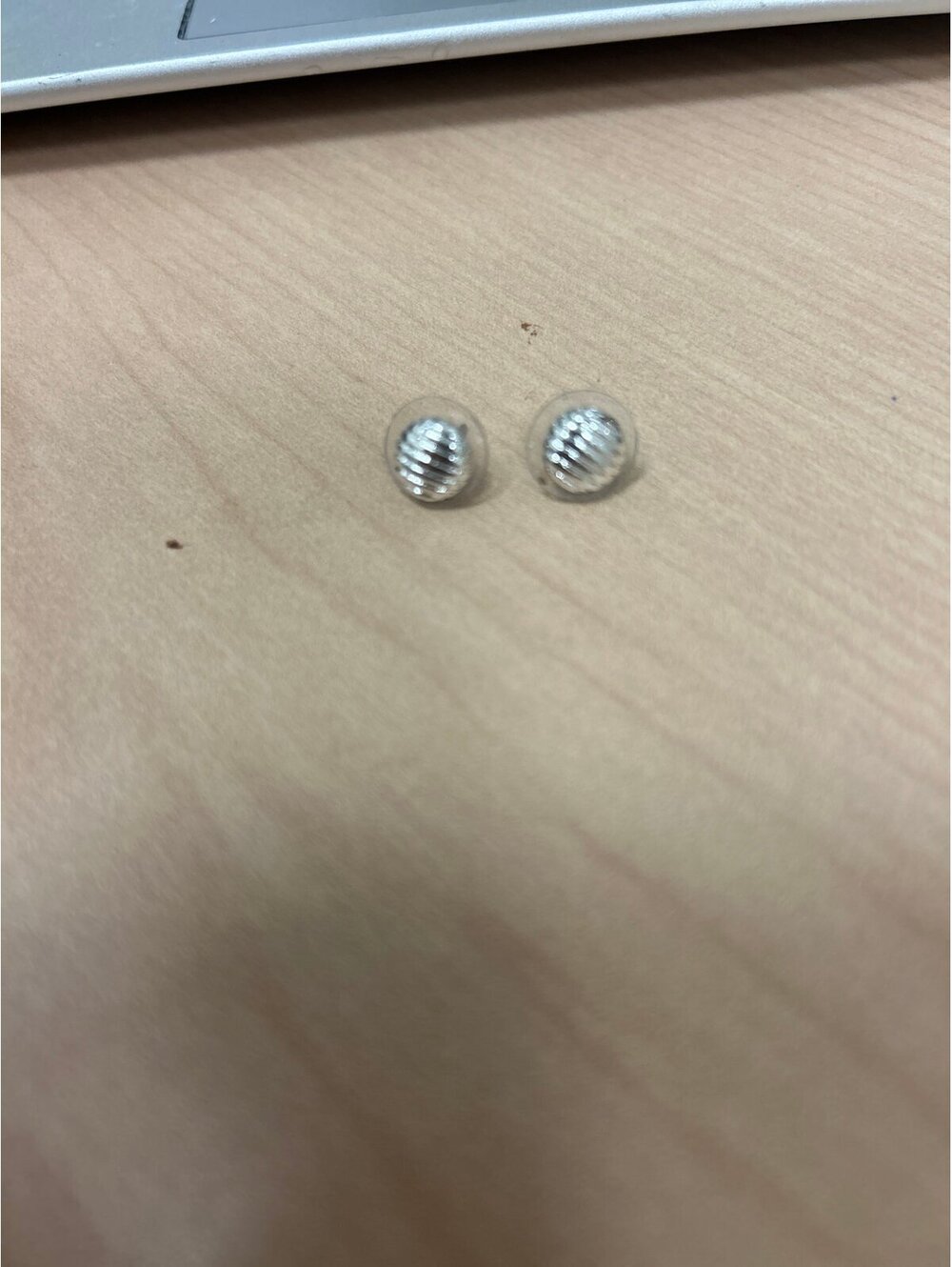 Basic Classic Silver Toned Stud Earrings